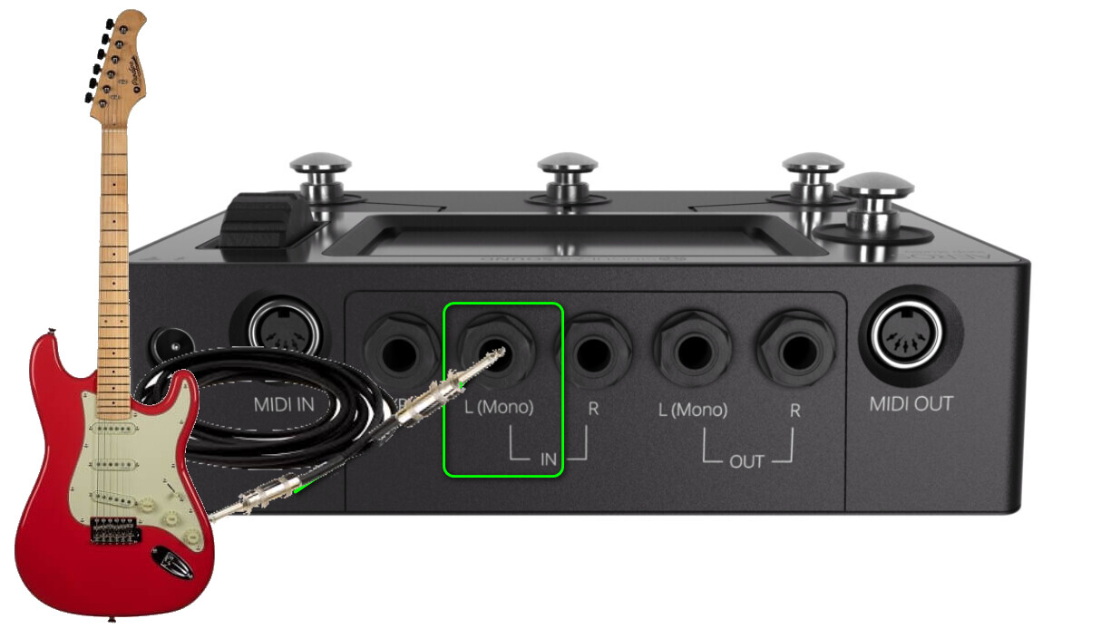 How do you plug guitar into Aeros loop - Help, Questions and Bugs