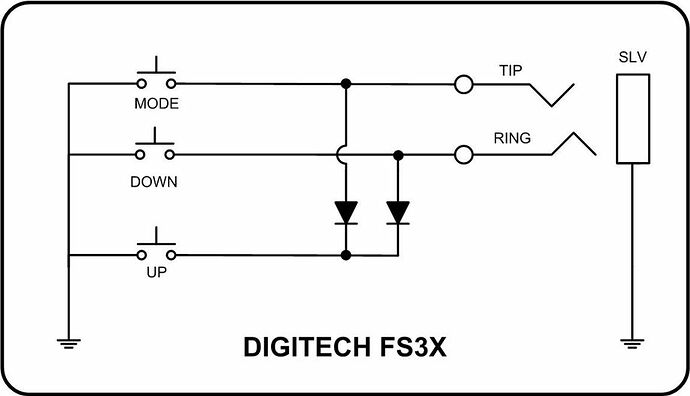 Digitech FS3X Switch
