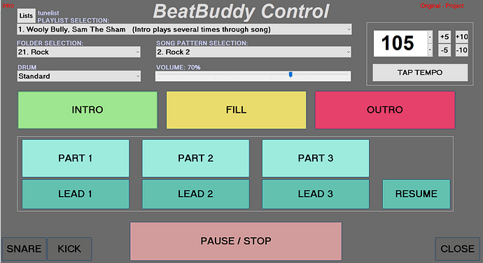 Beatbuddy MIDI controller