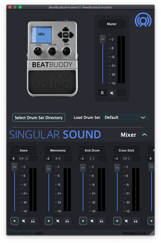 The BeatBuddy Plugin idle 0.0.9