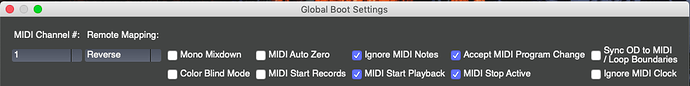 persist Global Boot Settings