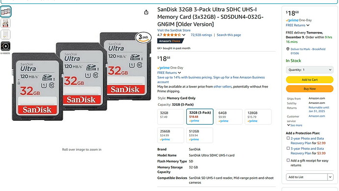 32 sd card