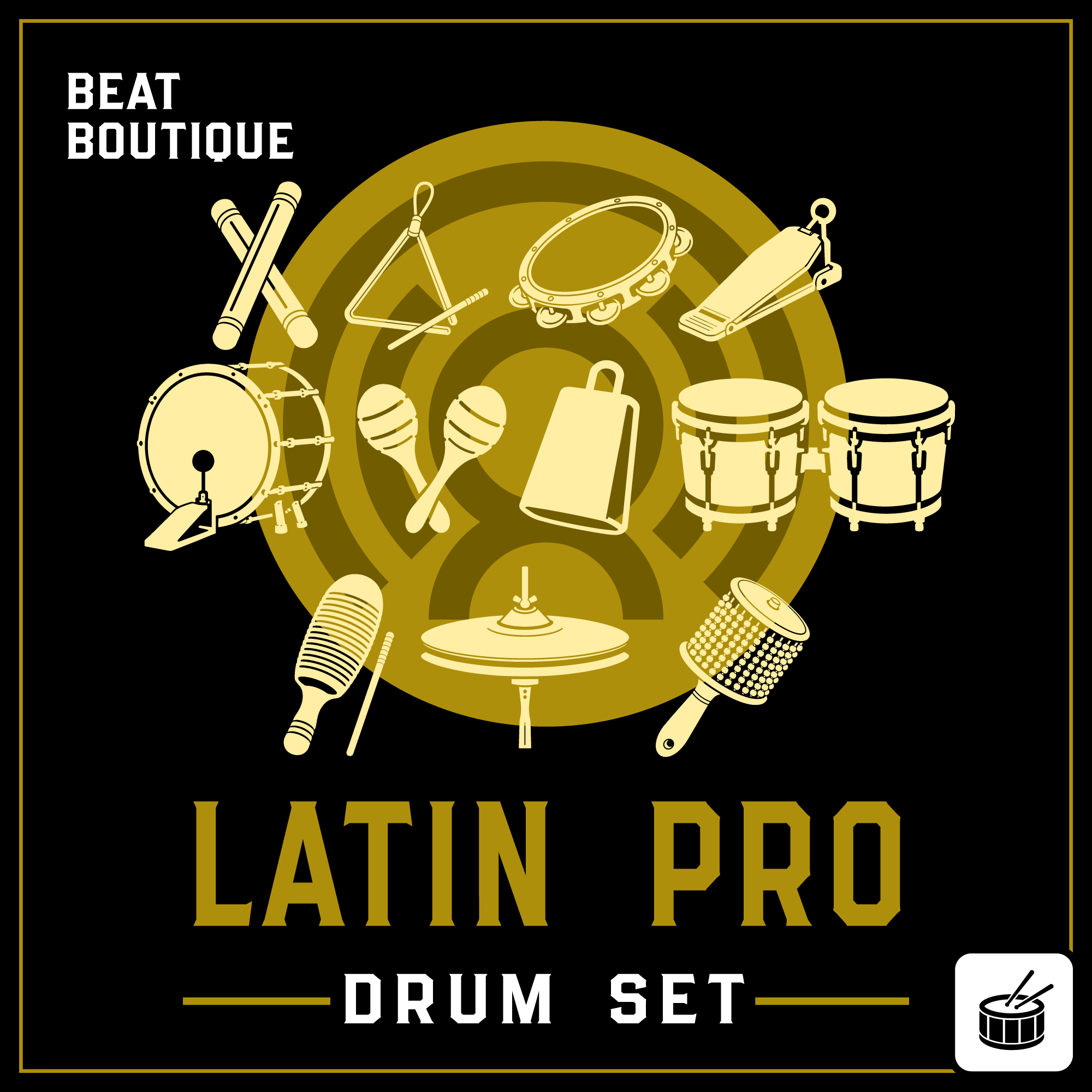 latin pro drum set